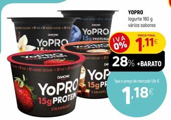 Coviran Iogurte yopro promoção