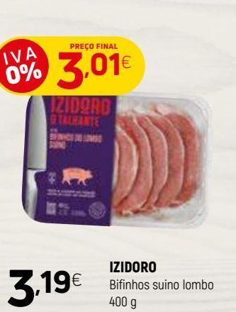 Coviran Carne suína izidoro promoção