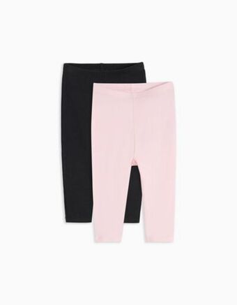 MO Pack 2 leggings, bebé menina, multicor promoção