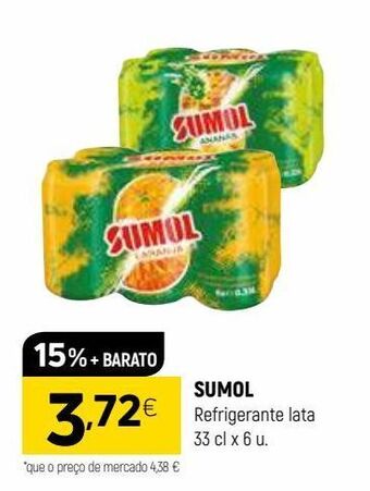 Coviran Refrescos sumol promoção