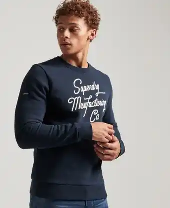Superdry Styled & made crew sweatshirt promoção