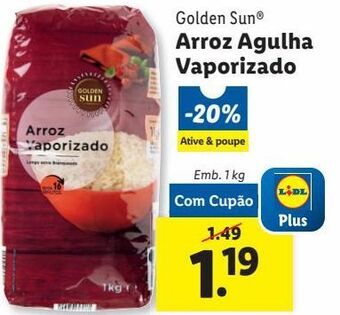 Arroz agulha golden sun
