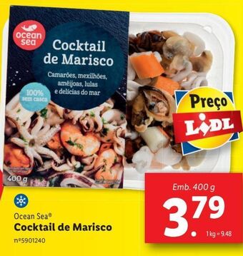 Lidl Frutos do mar ocean sea promoção