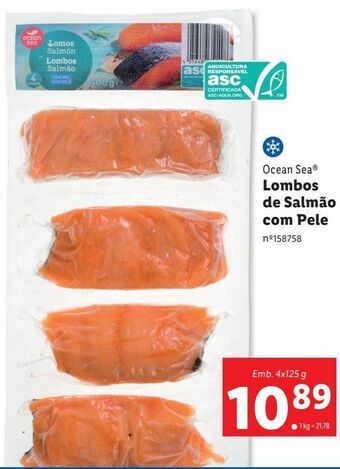 Lidl Salmão ocean sea promoção