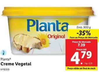 Lidl Margarina planta promoção