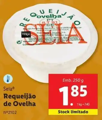 Lidl Requeijão seia promoção