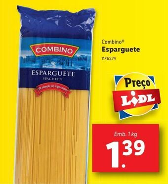 Lidl Macarrão combino promoção