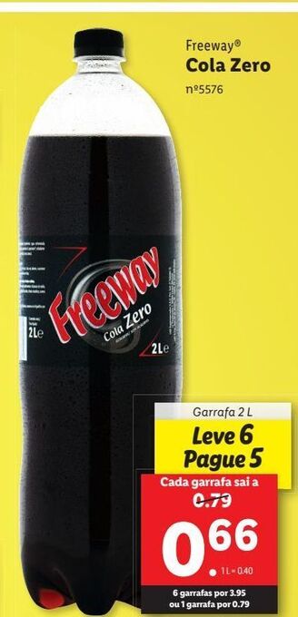 Lidl Refrigerante de cola promoção
