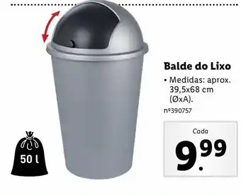 Lidl Lixo promoção