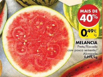 Pingo Doce Melancia promoção