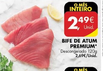 Pingo Doce Bife de Atum Premium 120g promoção