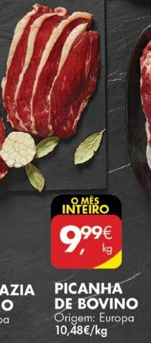 Pingo Doce Picanha de Bovino promoção