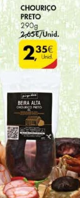 Chouriço Preto 290g