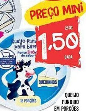 Minipreço Queijo fundido dia promoção
