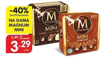 Minipreço Gelados magnum promoção