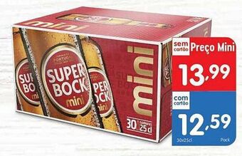 Minipreço Cerveja super bock promoção