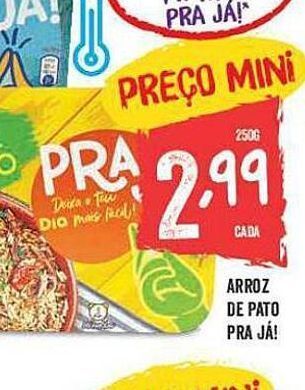 Minipreço Arroz promoção