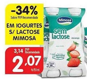 Minipreço Iogurte mimosa promoção