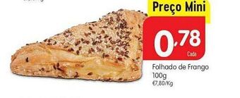 Minipreço Folhado promoção
