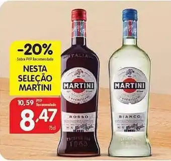 Minipreço Bebidas alcoólicas martini promoção