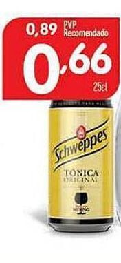 Minipreço Água tônica schweppes promoção