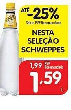 Minipreço Refrescos schweppes promoção