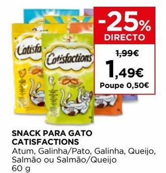 El Corte Inglés Ração para gatos catisfaction promoção
