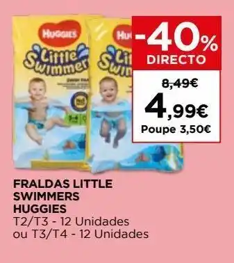 El Corte Inglés Fraldas huggies promoção