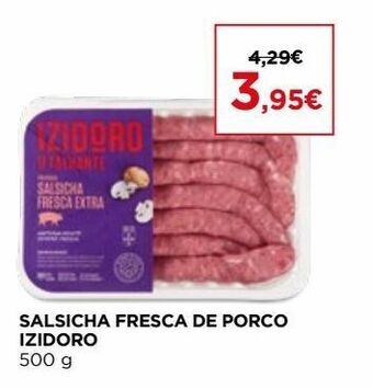 El Corte Inglés Salsicha izidoro promoção