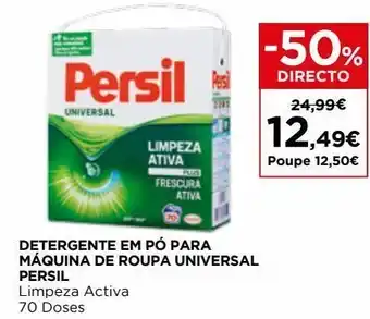 El Corte Inglés Detergente em pó persil promoção