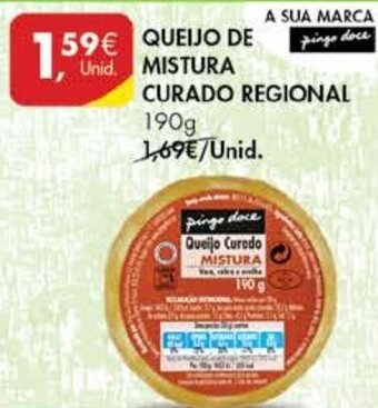 Queijo de Mistura Curado Regional 190g