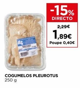 El Corte Inglés Cogumelos promoção