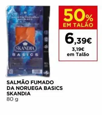 El Corte Inglés Salmão fumado skandia promoção
