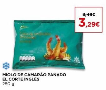 El Corte Inglés Camarão el corte inglés promoção