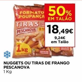 El Corte Inglés Nuggets de frango pescanova promoção
