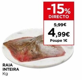 El Corte Inglés Peixe promoção