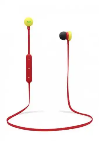 MediaMarkt Auriculares bluetooth t'nb trend reggae vermelho/amarelo promoção