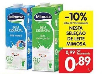 Minipreço Leite mimosa promoção