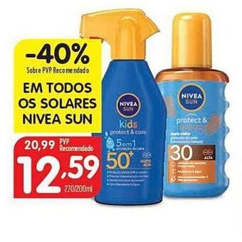 Minipreço Protetor solar nivea sun promoção