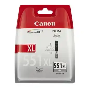 MediaMarkt Tinteiro canon cli-551xl cinzento promoção