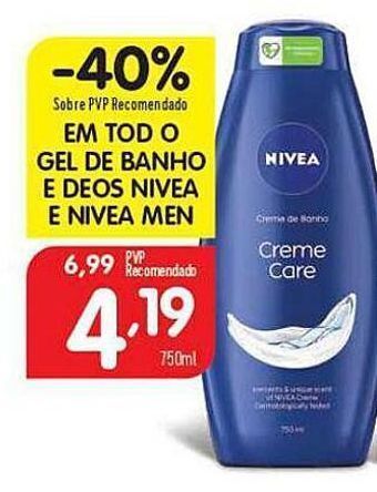 Minipreço Gel de banho nivea promoção