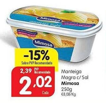 Minipreço Manteiga mimosa promoção