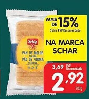 Minipreço Pão de forma schar promoção