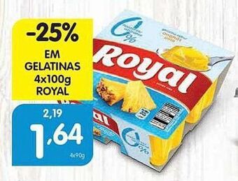 Minipreço Gelatina royal promoção