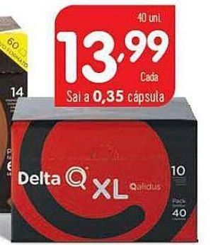 Minipreço Cápsulas de café delta q promoção