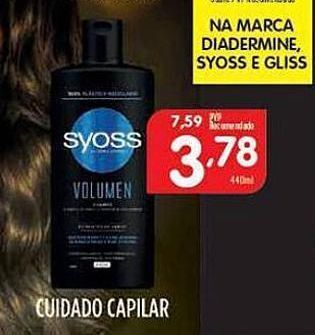 Minipreço Produtos para o cabelo syoss promoção