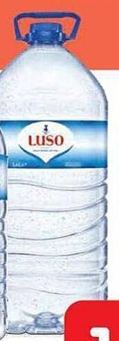 Minipreço Água luso promoção