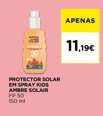 Protetor solar ambre solaire