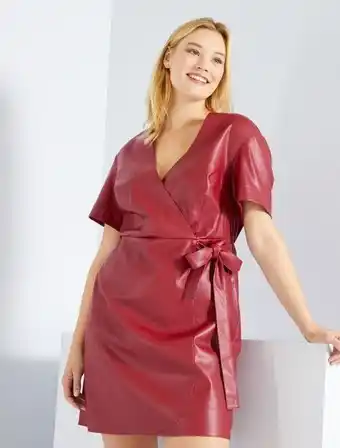 Kiabi Vestido contado em pele sintética promoção