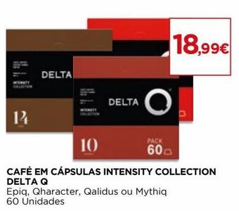 El Corte Inglés Cápsulas de café delta q promoção